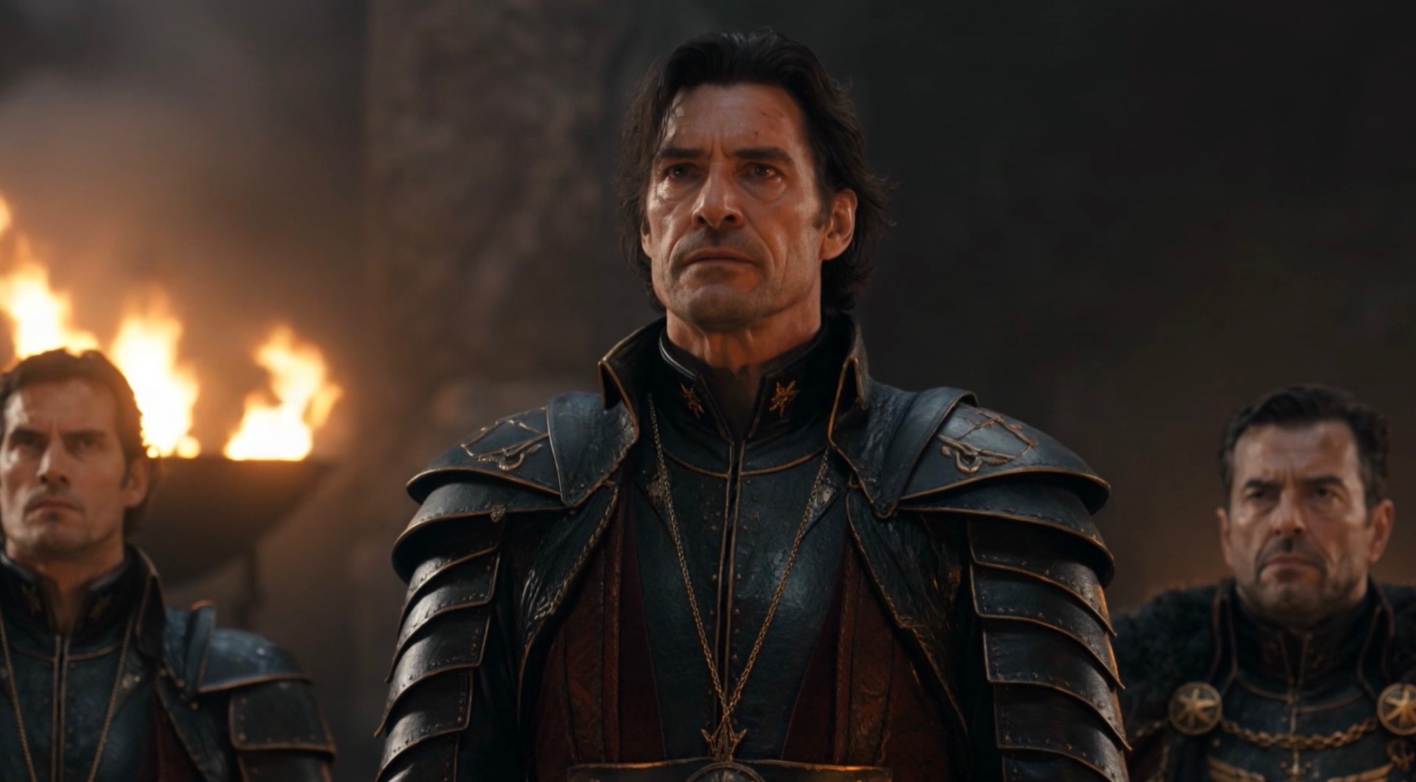 Harl Kesamar, a character from the Crownfall dark fantasy universe