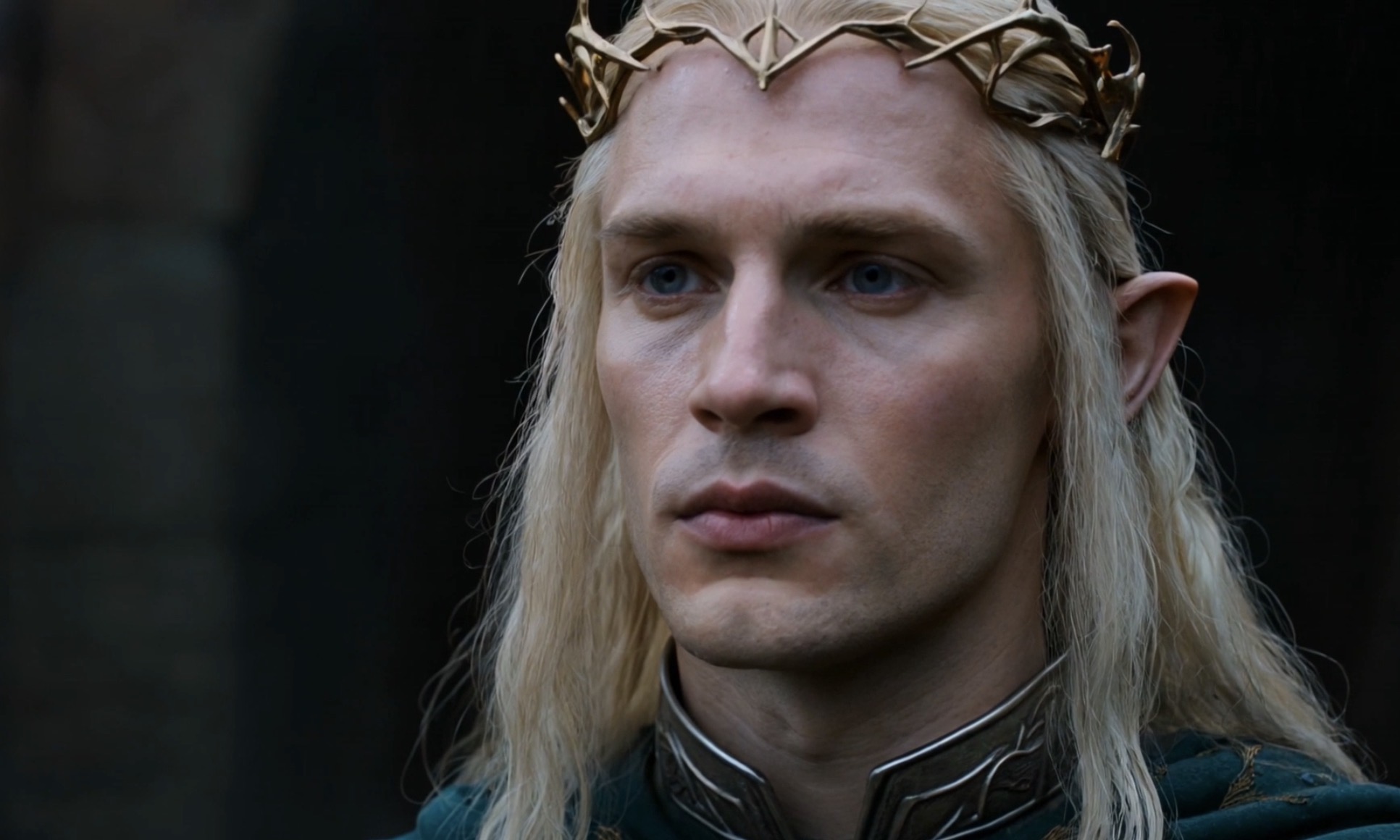 Portrait of High Prince Eldralis wearing the crown of Lorae’ln in Crownfall