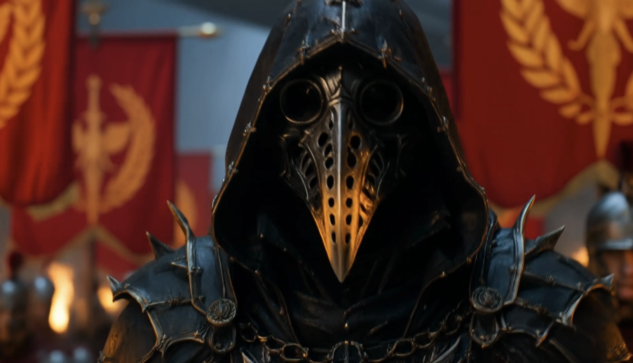 Veythar, a character from the Crownfall dark fantasy universe