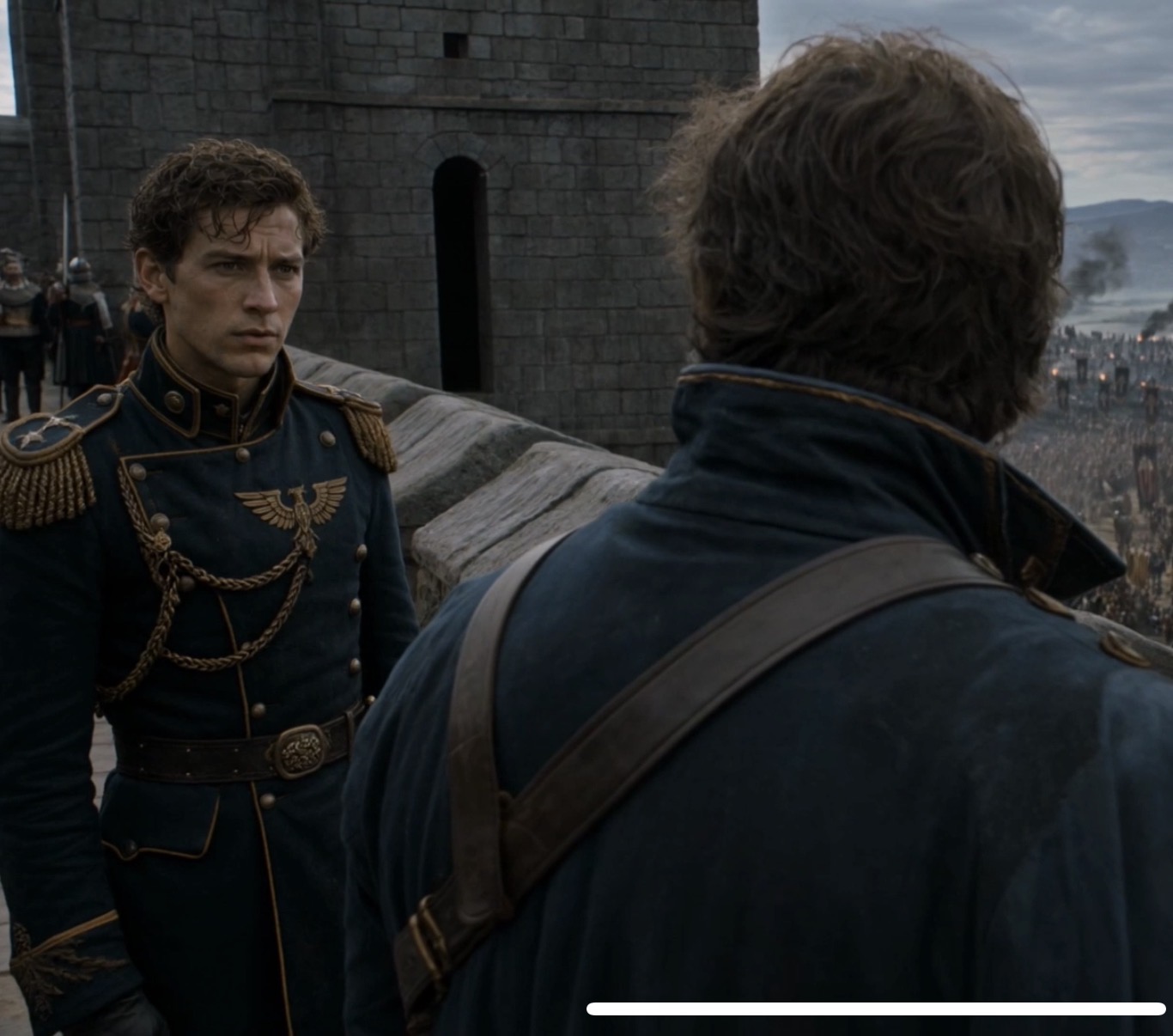 Jorund Hess confronting an imperial rival in Crownfall