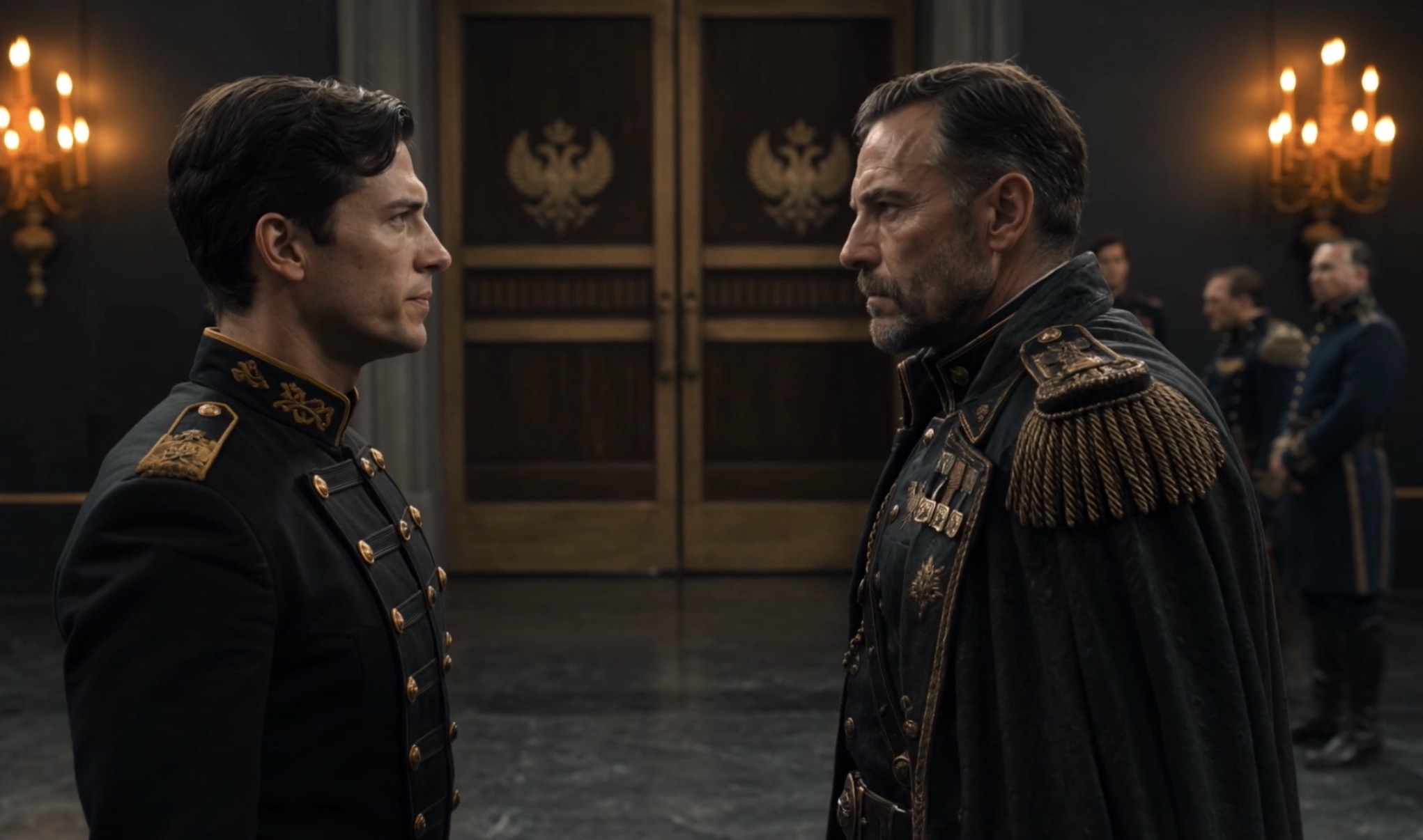 Jorund Hess in the imperial court in Crownfall