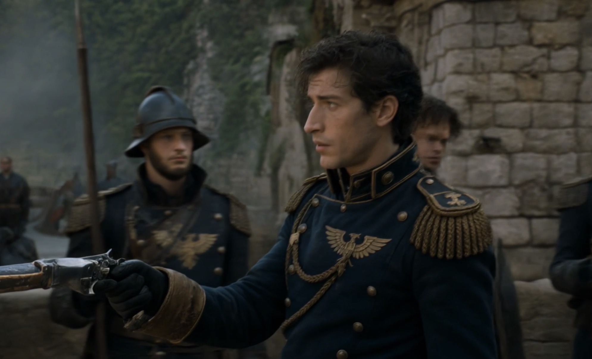Jorund Hess, a character from the Crownfall dark fantasy universe