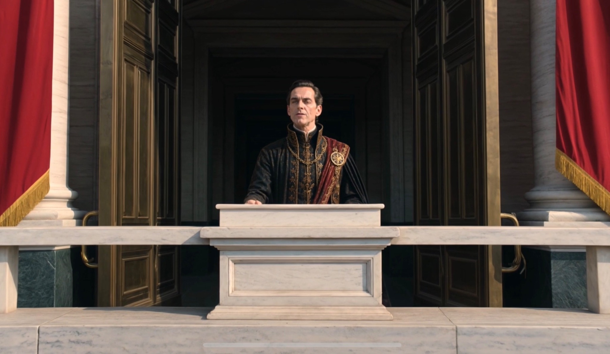 Joseph Flakberg, a character from the Crownfall dark fantasy universe