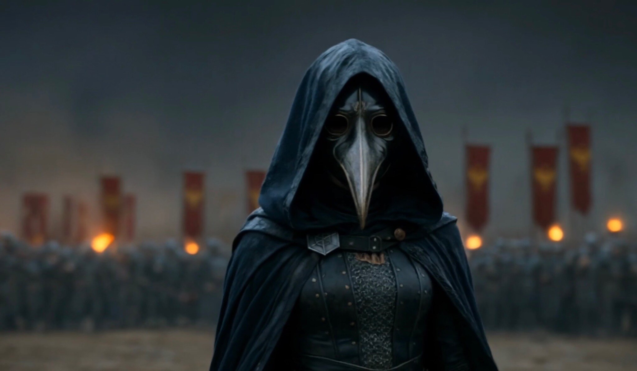 Sylvara, a character from the Crownfall dark fantasy universe